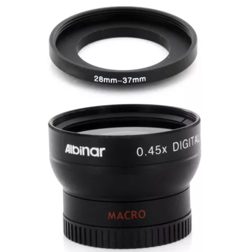 Albinar 28mm Wide Angle Lens + Macro for NIKON COOLPIX 4500 995 990 Camera NEW