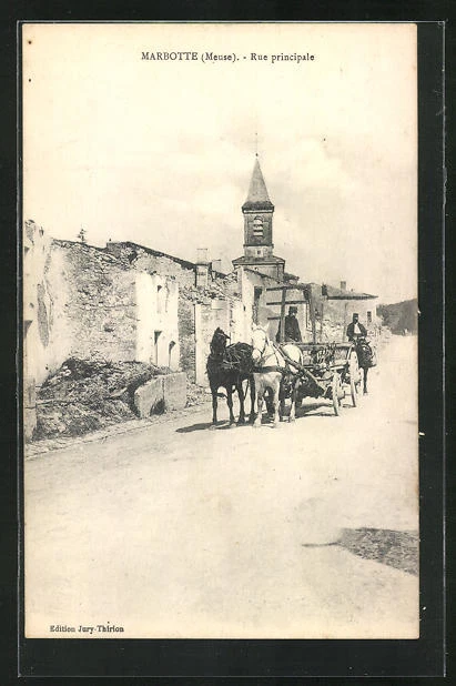 CPA Marbotte, Rue principale