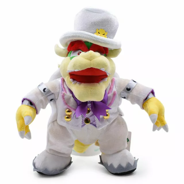 Super mario Odyssey Wedding King Bowser Plush Doll Soft Toys Birthday Gift 2