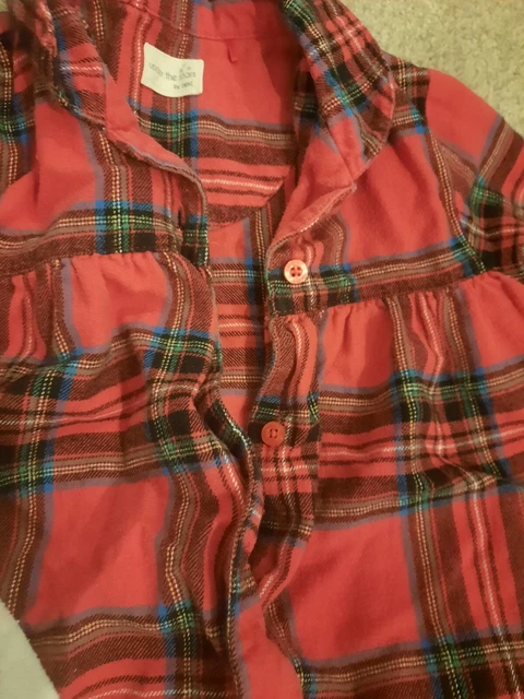 Boy/girl/unisex Age 3-4 Brushed Cotton Pyjama Bundle. Inc Tartan And Stick Man 3