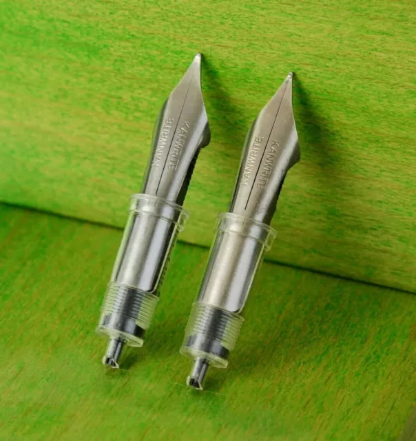 Unidad de juego de puntas flexibles para pluma estilográfica de titanio con...