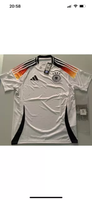 Adidas Trikot weiß Heim EURO 2024 DFB IP8139 Deutschland Größe M Neu