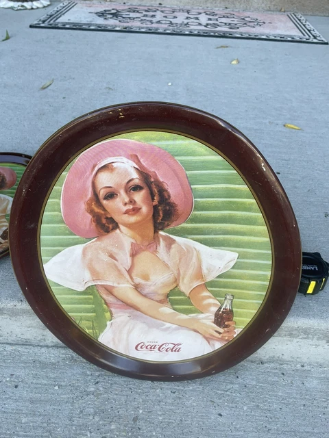 Vintage Coca Cola Tray Advertising Coca Cola