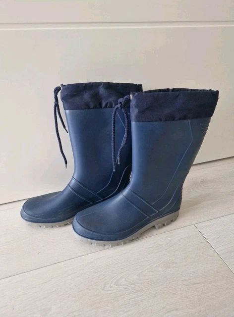 Damen Gummistiefel Halbhoch - Wasserdichte Regenschuhe Mit Anti-Rutsch