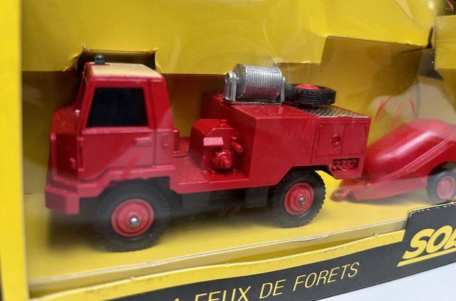 Jeu Miniature De Pompiers En 4x4 – Solido échelle 1/50 – Modèle 2103 Neuf En Boîte