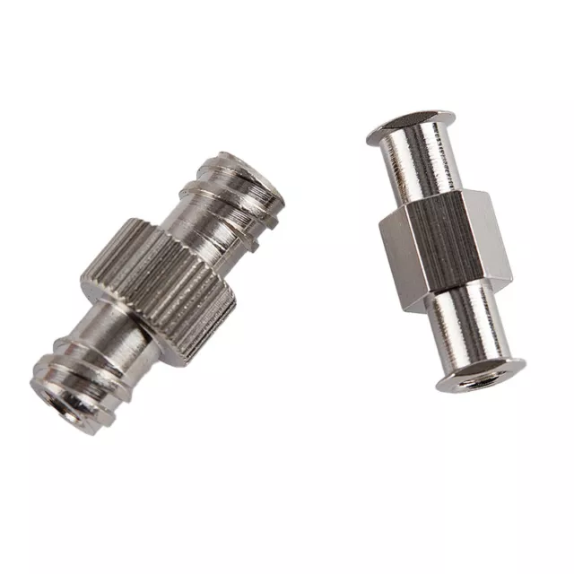 Metal Double Joints or Connector for Luer Lock Syringe Dispensing Syringe BuL:-h