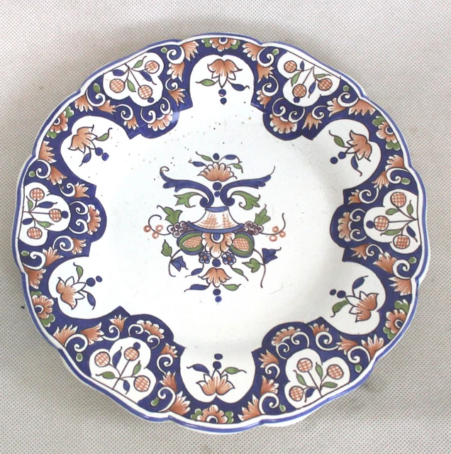 Assiette de collection Décor Rouen - VD