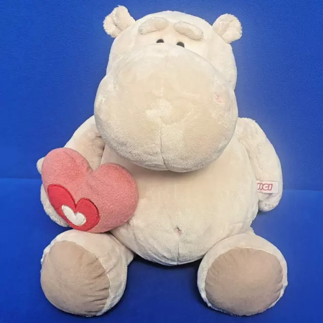 Nici Nilpferd Candy Love Hippo Stofftier 45 Cm Mit Rosa Herz Plüschtier