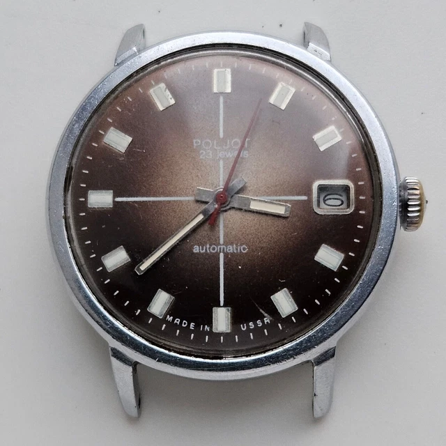Vintage RARO BELLISSIMO OROLOGIO POLJOT 23 GIOIELLI ПОЛЕТ 2627H SOVIETICO...