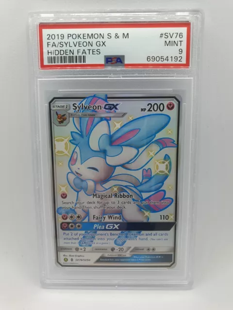 ARTICUNO GX SV54/SV94 PSA 10 GEM MINT! Full Art Hidden Fates Shiny Vault