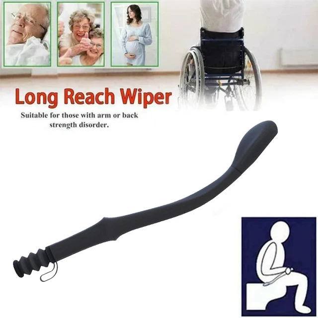 Limpiaparadores inferiores ayuda para inodoro para discapacitados Mobility obesos ancianos nuevos W4