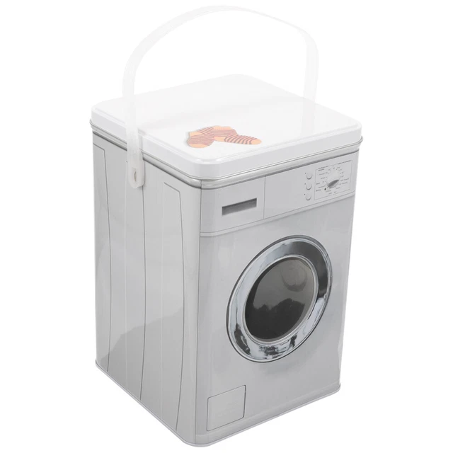 Boîte De Rangement 10 L Pour Lessive Ou Nourriture Animaux - Avec Couvercle, Sans BPA