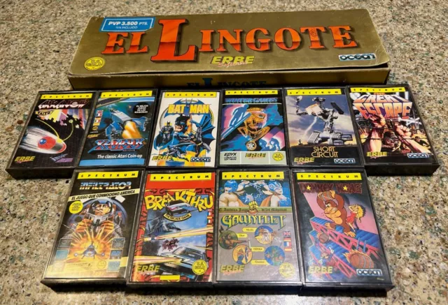 EL LINGOTE. Versión Cassette Spectrum completo y muy cuidado !!!!!