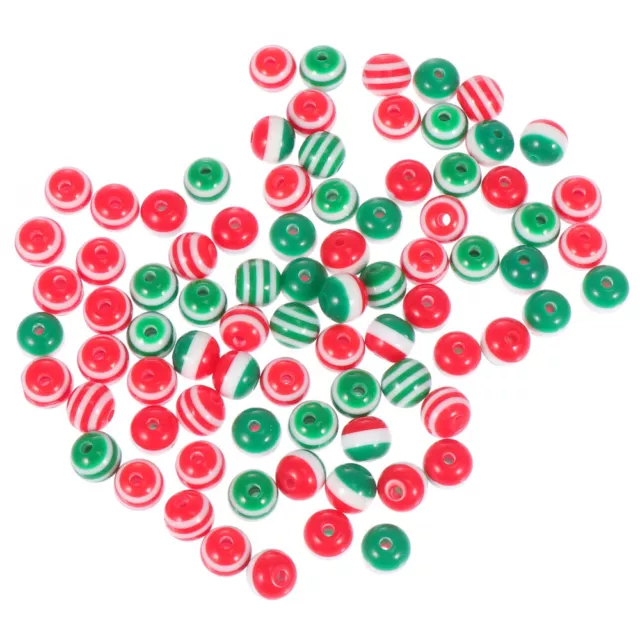 Xmas Loose Beads Macrame Supplies Circle Earrings Christmas DIY Pendant