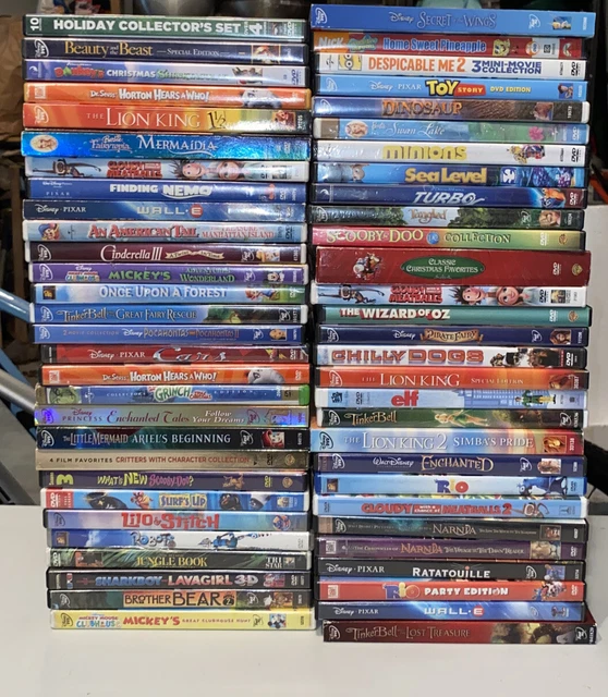 Big Lot Of Children’s / Family Dvds ! 58 In Total Disney Nickelodeon Christmas Big Lot Of Children’s / Family Dvds ! 58 In Total Disney Nickelodeon Christmas