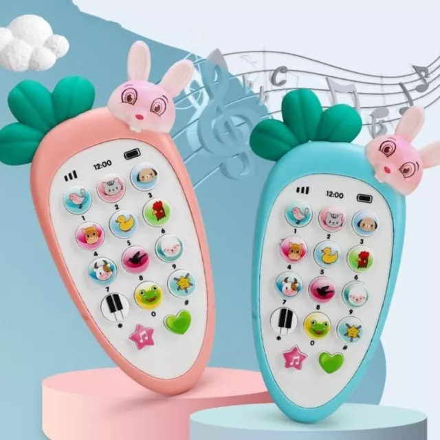 Machine Early Educational Baby Phone Toy Music Mobile Telephone Music Voice Toy
