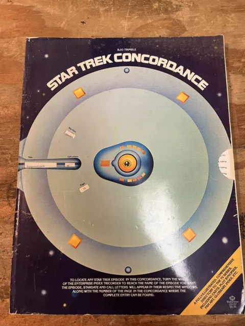 Star Trek Concordance - Episode Guide/Reference