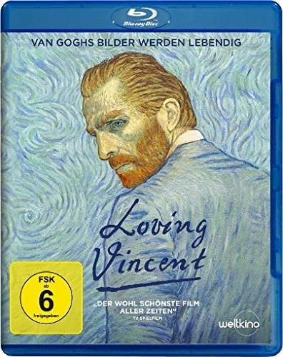 Loving Vincent (2017)[Blu-ray/NEU/OVP] im Stil von Vincent van Gogh handgezeich