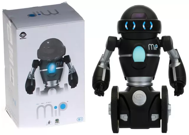 WowWee MiP Robot RC Robot Ages 8+ Black Toy Boys Girls Fun Happy Gift Play Gift