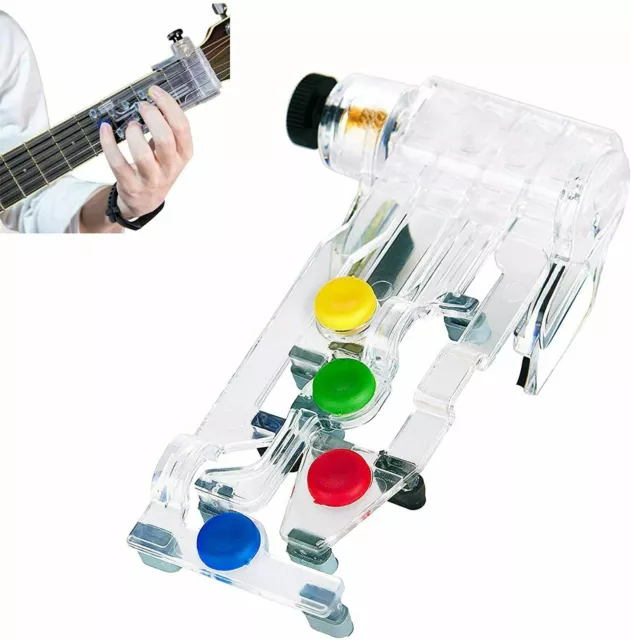 Guitar Beginner One-Key Chord Assisted Learning System Practice Aid Tools Adults