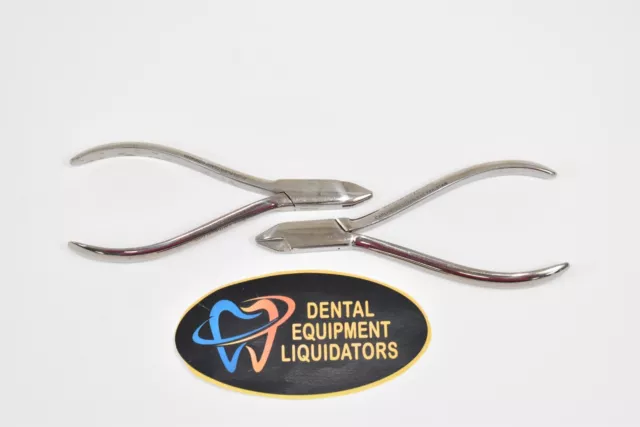 Carl Heyer Orthodontic 3 Jaw Plier Clasp Bend Ortho Dental Instruments Set of 2