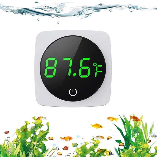 Acquario digitale, display a LED per acquario acquario acquario, alta precisione fino a ±0. C3F3