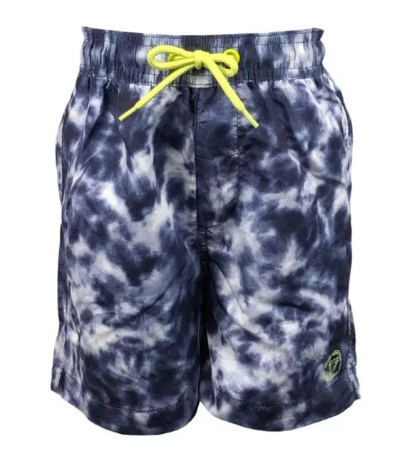 BOYS TIE DYE SWIM SHORTS SWIMMING TRUNKS Ages 6-14 Years