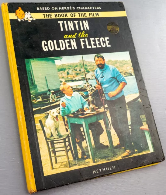 Tintin & the Golden Fleece: Vintage Methuen 1966 2nd UK Reprint Edition HB Herge