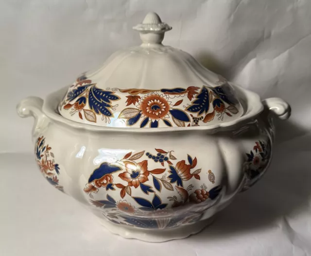 Booths Dovedale Imari Style Lidded Soup Tureen