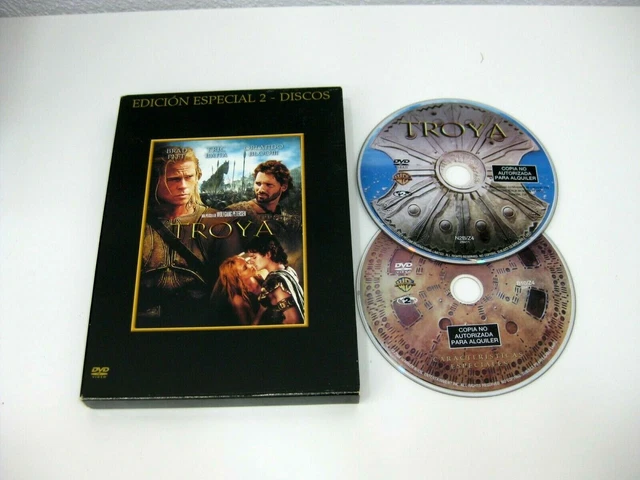 TROYA DVD BRAD Pitt Eric Bana Orlando Bloom Diane Kruger (Special ...