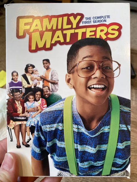 Family Matters: The Complete First Season (DVD, 2010, 3-Disc Set)