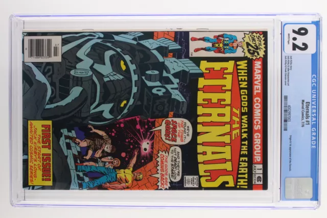Eternals #1 - Marvel 1976 CGC 9.2 Origin and 1st Appearance of the Eternals.