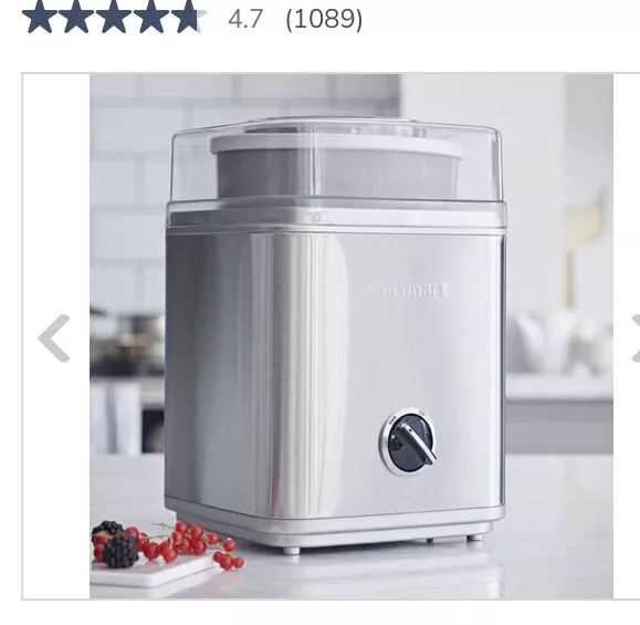 Cuisinart Ice Cream Deluxe Ice Cream Maker