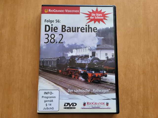 Die Stars der Schiene - Folge 56 - Die Baureihe 38.2      ---DVD---   FSK:0