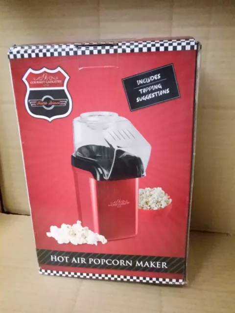 Gourmet Gadgetry Retro Diner Mini Popcorn Maker