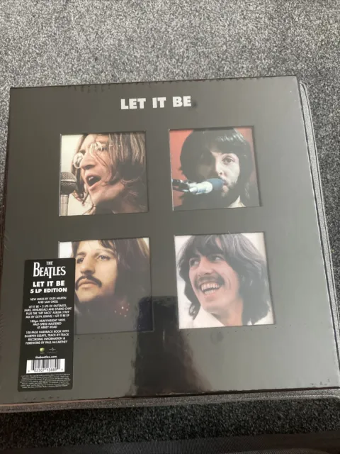 The Beatles - Let It Be -  NEW SEALED 5 LP VINYL DELUXE EDITION BOXSET