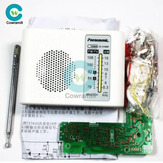 FM AM Radio DIY Kit Parts CF210SP for Ham Electronic Assemble DIY