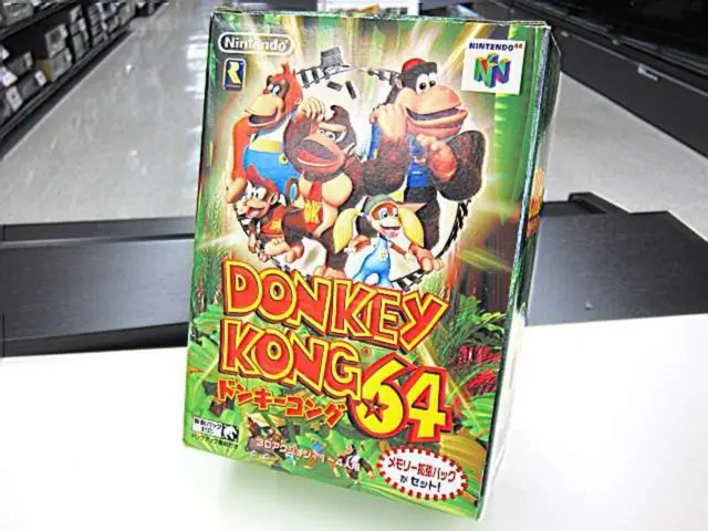 Paquete de expansión Nintendo Donkey Kong 64 software incluido