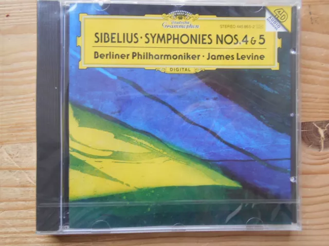 Symphonien Nr. 4 & 5 Levine, James,  Berliner Philharmoniker and Jean Sibelius: