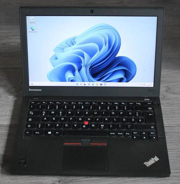 Lenovo ThinkPad X250 12,5" i3-5010U 8GB 2x 2,1GHz 180GB SSD WLAN BT LTE Win11Pro