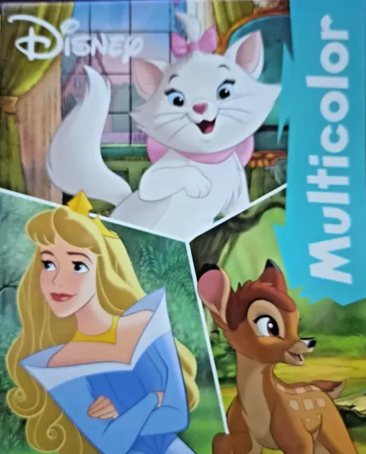 Disney Malbuch  Multicolor DIN A4 Ausmalheft Malen für  Kinder Malspaß