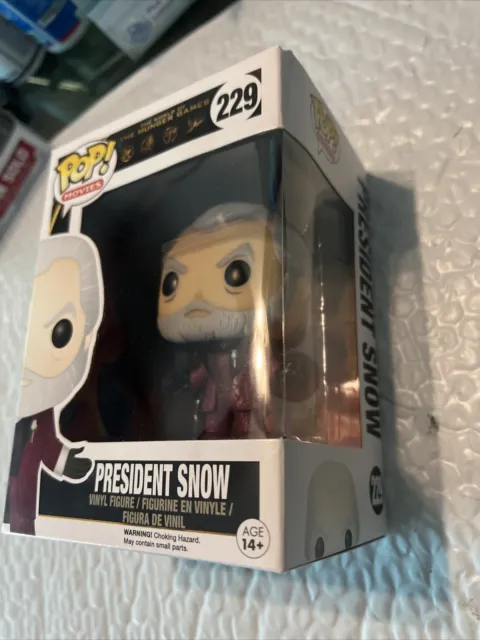 Funko POP! Movies The Hunger Games, President Snow 229 Damaged Box
