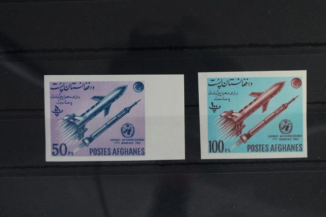 Afghanistan 732B-733B postfrisch Meteorologische Raketen #WW195
