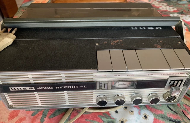 Magnétophone portable UHER 4000 Report-L pour pièces