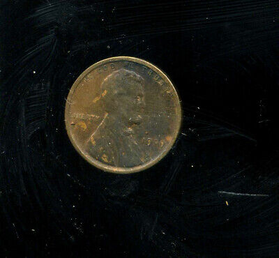 1909 P Vdb Wheat Penny 1 Cent Key Date Us Circulated One Lincoln Rare Coin#652