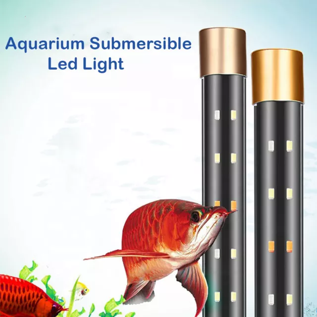 Led light T8 Submersible Tube Bar Aquarium Fish Tank Lamp Arowana color UK