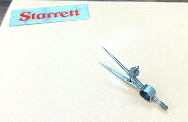 STARRETT No. 277  Divider with Round Legs - Mini  2.0” Size & Capacity.  USA.