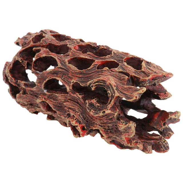 Tree Cave Reptile Live Plants Aquarium Fish Tank Shrimp Shelter Betta