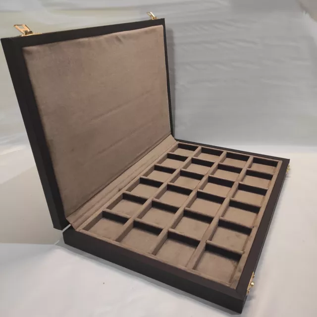 Coffret pour Monnaies, Médailles ou Petit Boîte Ecrin Mod. (SMP-TOR-23)