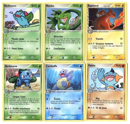 Pokemon 6 Cards Lot LGDC6 01